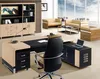 Moderner Eckschreibtisch aus MDF und Edelstahl in Grau Produktbild-Vorschau 4
