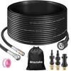 tectake® Rohrreinigungsschlauch-Set 8-teilig, in 2 Größen Produktbild-Vorschau 1