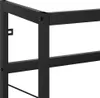 vidaXL Koupelnový rám na umyvadlo černý 59x38x83 cm železo Náhled obrázku produktu 6
