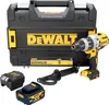 A DeWalt cordless hammer drill kit with accessories and a storage case, displayed on a white background. Anteprima dell’immagine prodotto