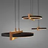 LED-Pendelleuchte - 135 x 200 cm - 6-flammig - Braun - Produktbild-Vorschau 7