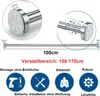 barre de rideau de douche de 100 cm réglable sans perçage Voir les images du produit 2