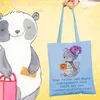Mr. & Mrs. Panda Tote Bag Kundensupport Magie - Sky Blue - Produktbild-Vorschau 2