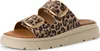Tamaris donna muli in pelle marrone/leopardo Anteprima dell’immagine prodotto 32