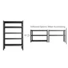 Metallregal 183 x 90 x 45 cm SCHWARZ Merkury Light Produktbild-Vorschau 11