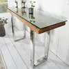 riess-ambiente Massive Konsole BARRACUDA 120cm Teak mit Produktbild-Vorschau 1