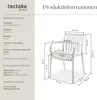tectake® Gartenstühle Alcudia, wetterfest, stapelbar Produktbild-Vorschau 6
