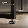 Konsolentisch Loft-Stil ELANO 2 Schubladen 80 cm Schwarz Produktbild-Vorschau 6