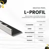 L-Profil Edelstahlschiene Profil Fliesenschiene Edelstahl Produktbild-Vorschau 3