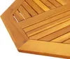 vidaXL Tischplatte 80x80x2,2 cm Achteckig Massivholz Akazie Produktbild-Vorschau 6