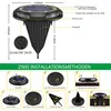 Diagrams showing the dimensions of a solar garden light and instructions for its installation. Produktbild-Vorschau