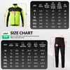 ROCKBROS Fahrrad Jacke + Hose Set Winter Thermo Produktbild-Vorschau 7