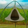 CACOON Single Hängesessel ø 150 cm / 200 kg - Khaki Produktbild-Vorschau 2