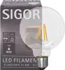 SIGOR 7W Globe 95mm Filament klar E27 806lm 2700K dimmbar Produktbild-Vorschau 2