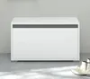 xonox.home Sitzbank Torino weiß Nachbildung 76x44x35 cm Produktbild-Vorschau 3