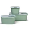 Mepal set easyclip 3 pezzi (2 x 450 ml + 1000 ml) - salvia Anteprima dell’immagine prodotto 1