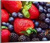 Glas-Herdplattenschutz 60x52 Erdbeeren Produktbild-Vorschau 1