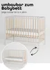 Beistellbett 60x120 cm mit Matratze Cloud Air, Rollen & Produktbild-Vorschau 4