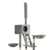 vidaXL Cat Cat Tree Sisal 230 - 260 cm Grey Náhled obrázku produktu 3