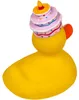Happy Birthday Badeend met Verjaardagstaart Productafbeelding-voorbeeld 3