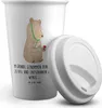 Mr. & Mrs. Panda becher kaffee Bär Arzt - Weiß - Geschenk, Produktbild-Vorschau 2