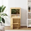 vidaXL Terrarium brun 50 x 50 x 50 cm OSB Voir les images du produit 4