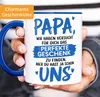 Tasse Spruch Das beste Geschenk für Papa Opa Bonus Papa Produktbild-Vorschau 2
