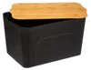 Aufbewahrungsbox aus Kunststoff mit Bambusdeckel, 24 l Produktbild-Vorschau 3
