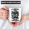 Trendation - Papa und Opa Tasse Geschenk für Opa Produktbild-Vorschau 2