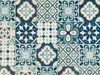 Klebefolie Möbel 45x25 cm - Blaue Fliesen - Möbelfolie Produktbild-Vorschau 4