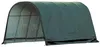 ShelterLogic Folien Weidezelt Zeltgarage Run-In-Shed Grün Produktbild-Vorschau 1