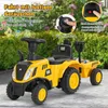 COSTWAY dziecięcy traktor do zjeżdżania, licencjonowany Podgląd zdjęcia produktu 4