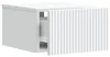 Cabinet de chevet mural avec tiroir Blanc 33 x 34,5 x 20 cm Voir les images du produit 3