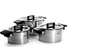 Woll set de casseroles 6 pièces acier inoxydable Voir les images du produit 6