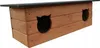 Doppeltes Katzenhaus Outdoor Katzenhöhle Katze Wetterfest Produktbild-Vorschau 2