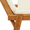 VidaXL 367579, Kremowy, Drewno akacjowe, 110 kg, Dorośli i Podgląd zdjęcia produktu 9