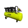 A yellow air compressor with multiple motors and a large tank, shown against a white background. Produktbild-Vorschau