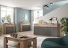 Mason Sideboard 4 Türen, 1 Schublade Eiche Nachbildung. Produktbild-Vorschau 5