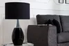 riess-ambiente Moderne Tischlampe CARLA 60cm schwarz silber Produktbild-Vorschau 3