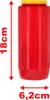 KRISTEN candela commemorativa 7 giorni - rosso - set di 20 Anteprima dell’immagine prodotto 3