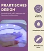 INLAQ Dual UV LED 48W Nagellampe für Gelnägel mit 10, 30, Produktbild-Vorschau 3