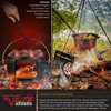 KESSER® Dutch Oven Set BBQ Feuertopf Schmortopf, Gusseisen Produktbild-Vorschau 5