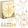 Adventskalender met Sieraden voor Vrouwen en Meisjes Productafbeelding-voorbeeld 1