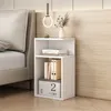Nočný stolík pravý/ľavý biely do spálne obývačky moderný 50 Náhľad obrázku produktu 9