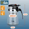Vilde | Teekanne mit Siebeinsatz - 680 ml - Aus Glas - mit Produktbild-Vorschau 5