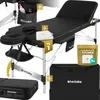 tectake® 3zónový masážní stůl Ko Tao šířka 78 cm, čalounění Náhled obrázku produktu 2