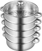 Vaporizzatore, design a 5 livelli, grande capacità, argento Anteprima dell’immagine prodotto 1