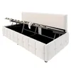 Merax Polsterbett Schlafsofa 90x200cm mit Hydraulischem Produktbild-Vorschau 7