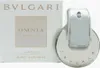 A product shot of a Bvlgari Omnia Crystalline perfume bottle and its packaging. Podgląd zdjęcia produktu