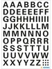 HERMA Buchstaben Sticker A-Z Folie schwarz 10 mm hoch 1 Produktbild-Vorschau 3